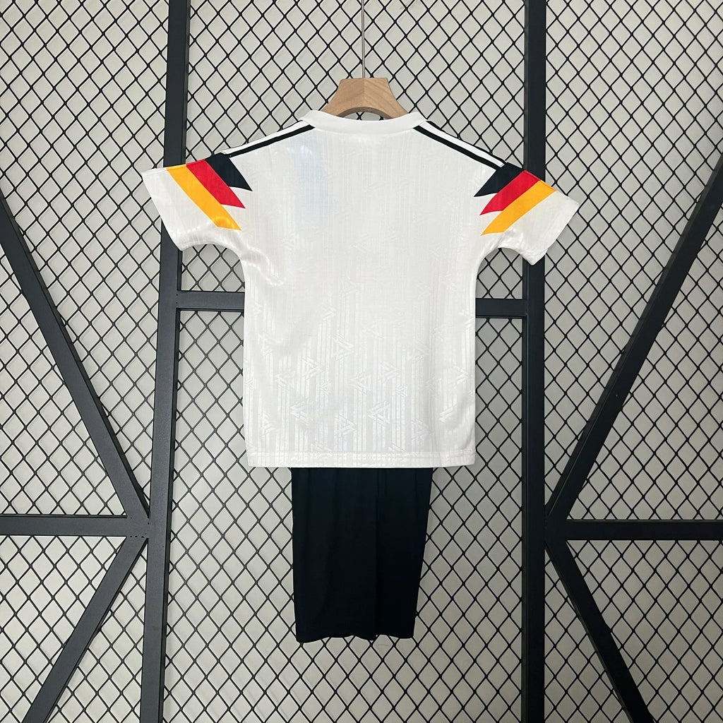 Allemagne Maillot domicile classique Coupe du monde 1990 kit enfant