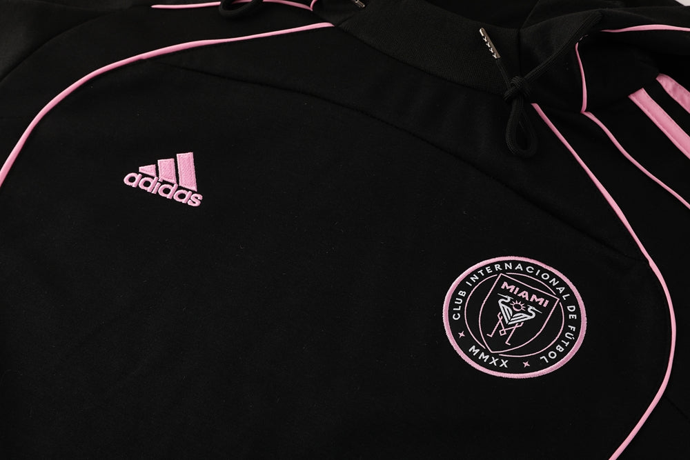 INTER Miami Hoodie JACKET SUIT BLACK 2025/26