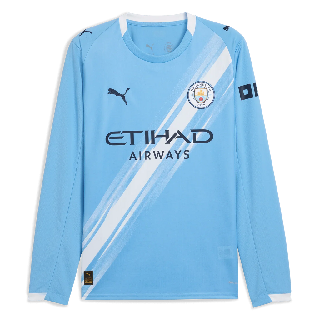 Manchester City Home Long Sleeve jersey 2025/26