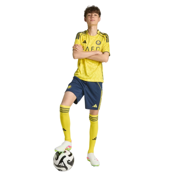 Al-Nassr Kids Home Kit 2025/26 WITH RONALDO 7