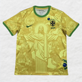 BRAZIL 2024/25 Yellow ‘JESUS CHRIST THE REDEEMER’ SPECIAL EDITION SHIRT