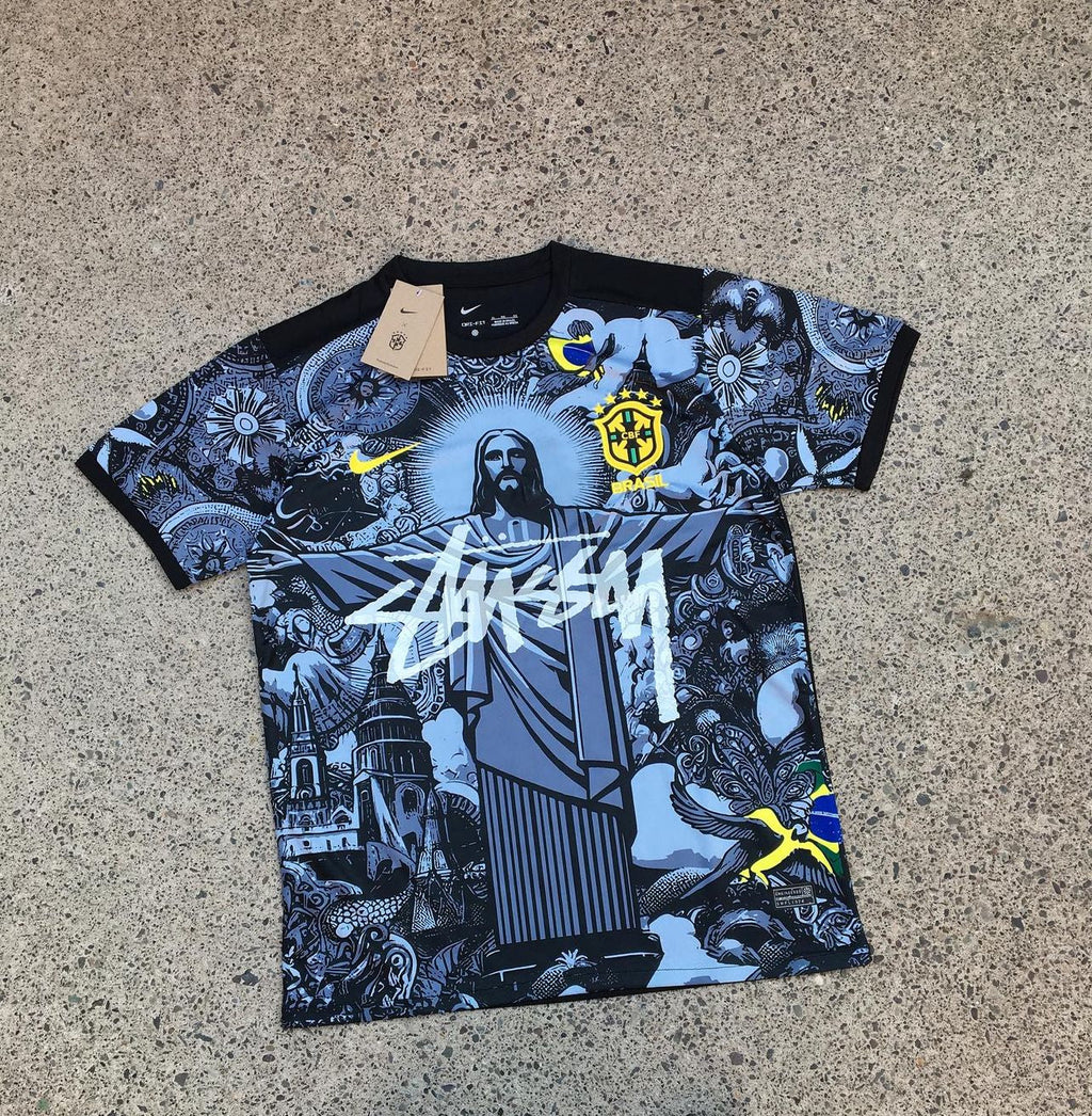 BRÉSIL X JÉSUS-CHRIST X STUSSY ÉDITION SPÉCIALE (NOIR)