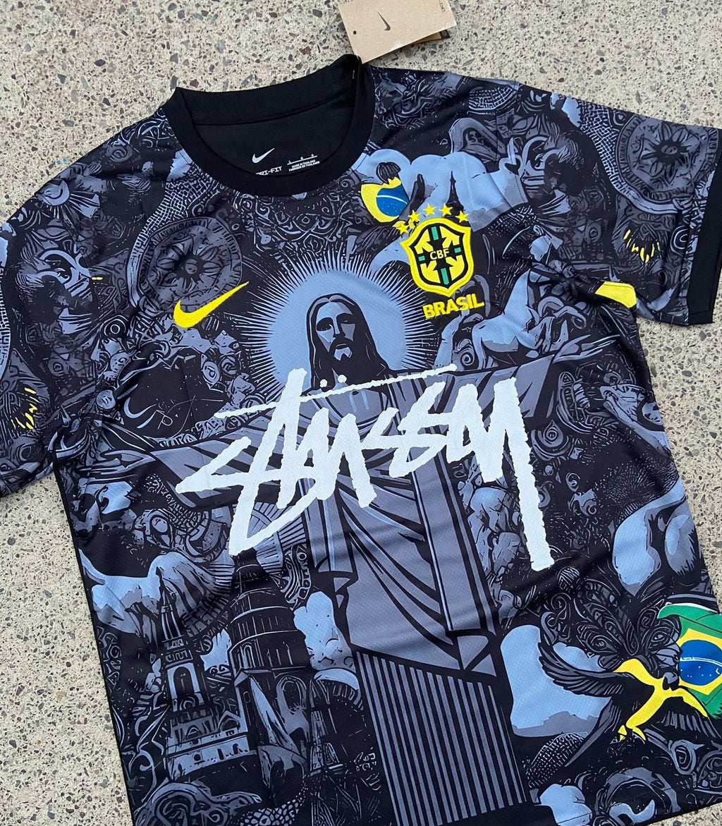BRÉSIL X JÉSUS-CHRIST X STUSSY ÉDITION SPÉCIALE (NOIR)