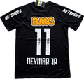Maillot Classique Santos Extérieur Noir Neymar Jr 11 2011/12
