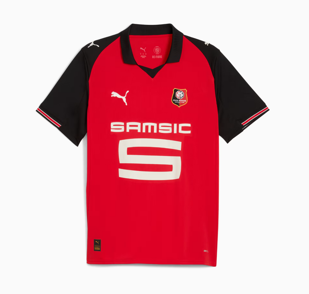 Maillot Domicile du Stade Rennais 2025/26