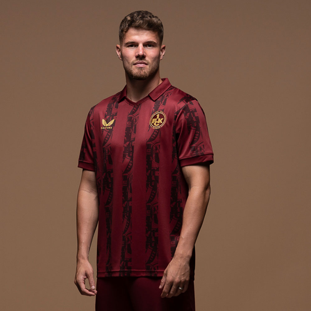 Maillot rouge du 125e anniversaire de Kaiserslautern