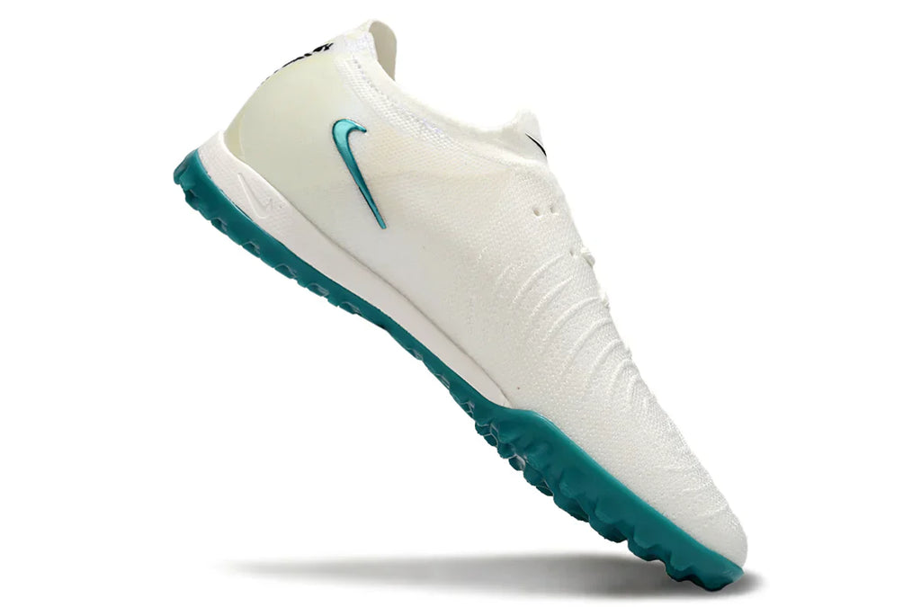 Chaussures de football Nike Phantom GX 2 Elite TF pour terrain synthétique - Rose/Bleu/Or (Copie)