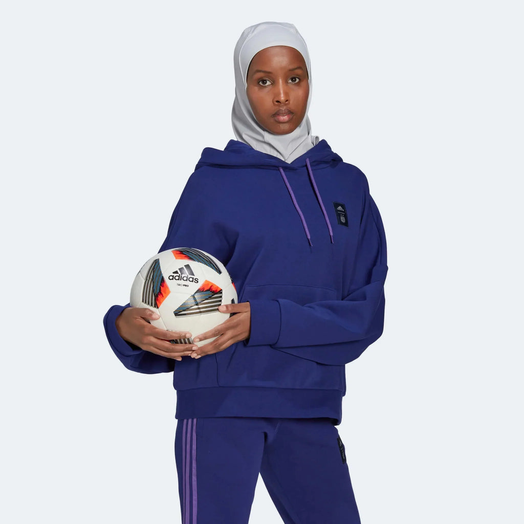 Argentine 2022-23 - Sweat à capuche 3 bandes femme Legacy Indigo