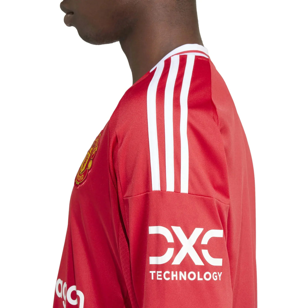 Manchester United 2024-25 Men's Stadium Home Long-Sleeve Jersey