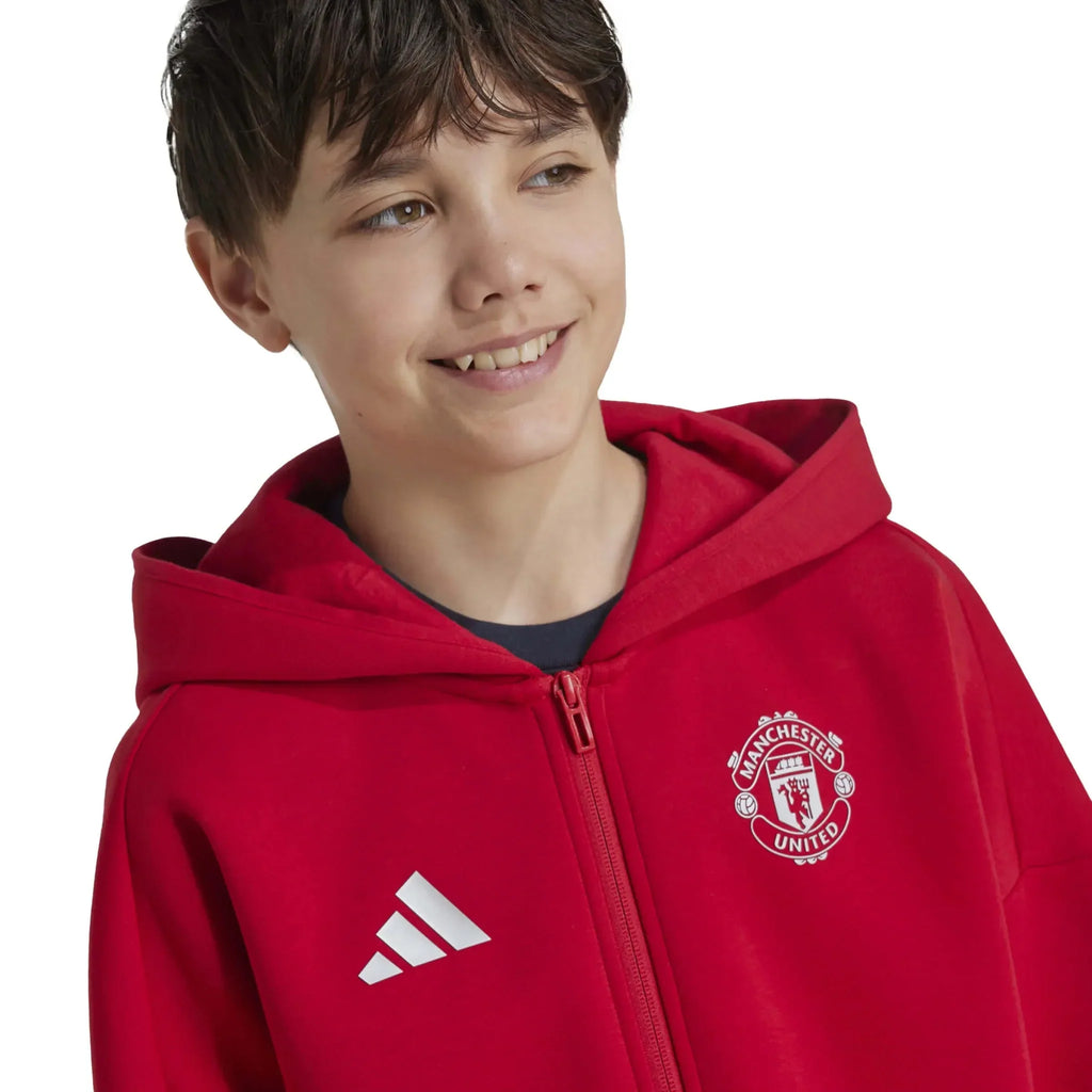 Veste d'hymne Manchester United 2024-25 pour jeune