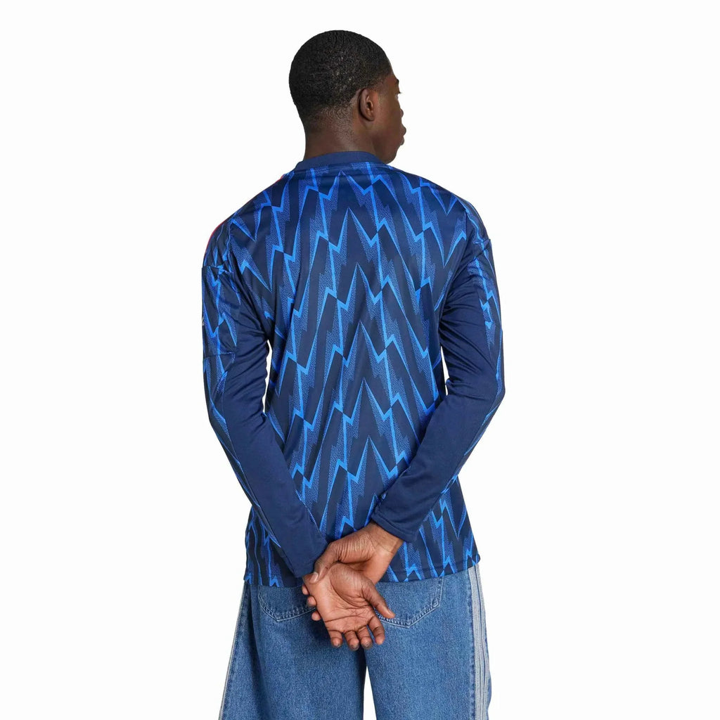 Arsenal 2025-26 Men's Stadium Away Long-Sleeve Soccer Jersey