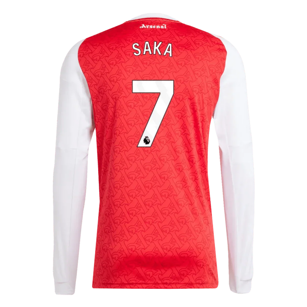 Arsenal 2025-26 Men's Stadium Home Long-Sleeve Soccer Jersey