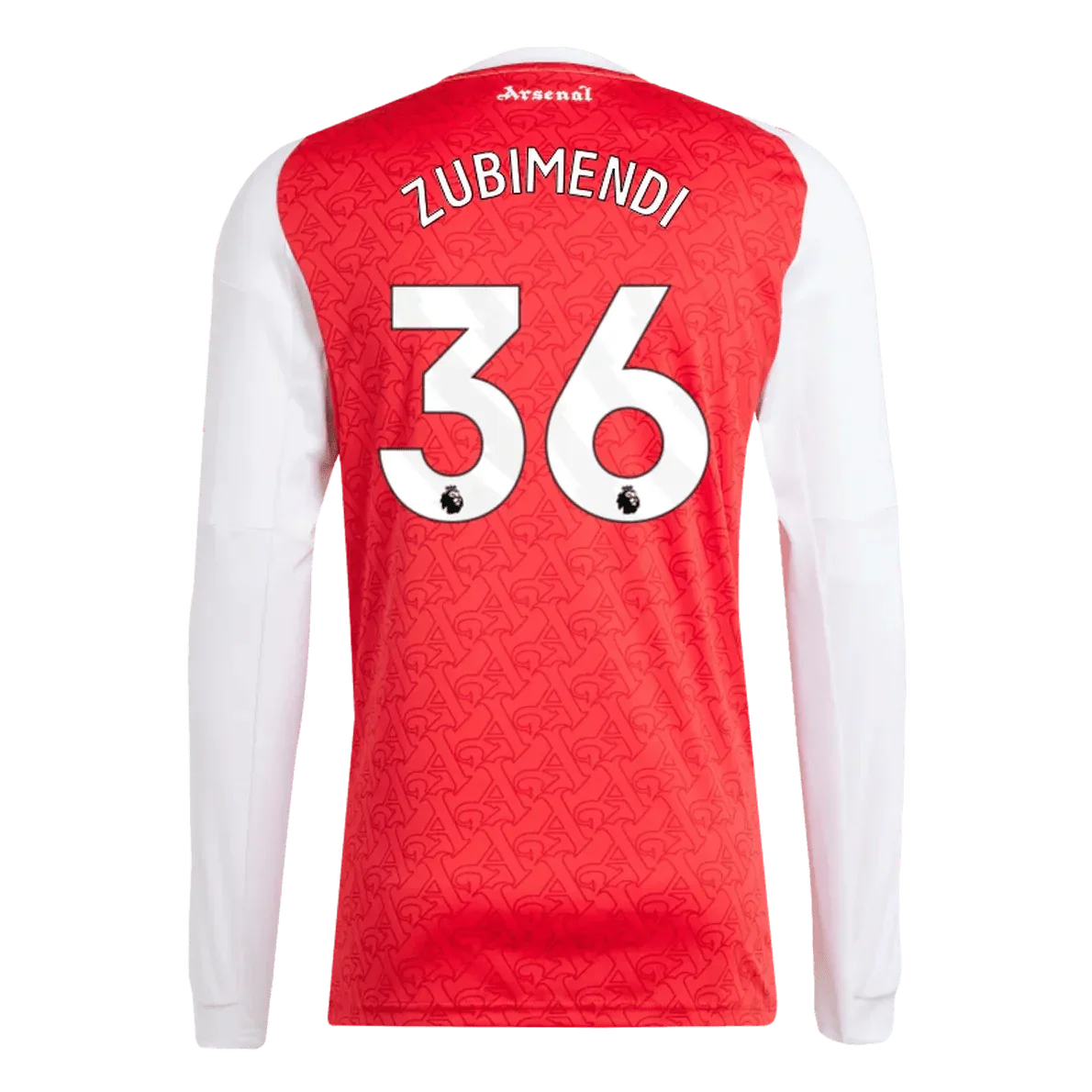 Arsenal 2025-26 Men's Stadium Home Long-Sleeve Soccer Jersey