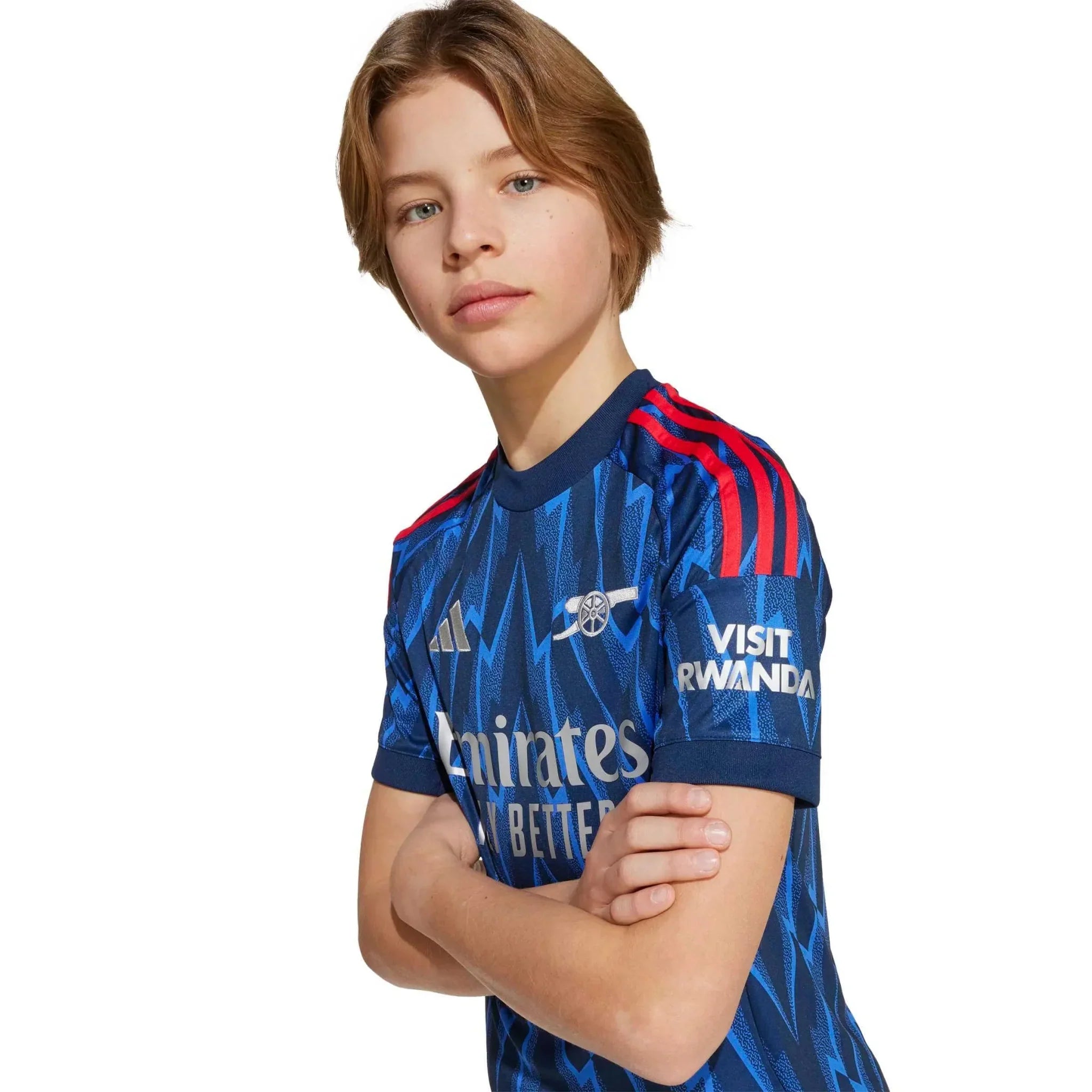 Arsenal 2025-26 Youth Stadium Away Soccer Jersey