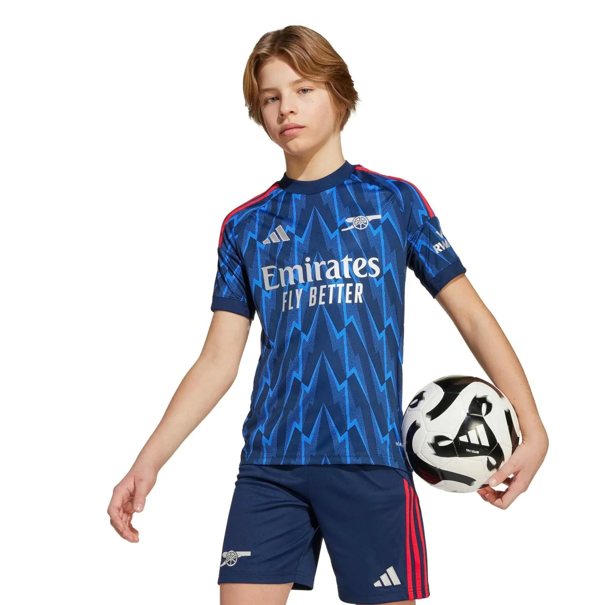 Arsenal 2025-26 Youth Stadium Away Soccer Jersey