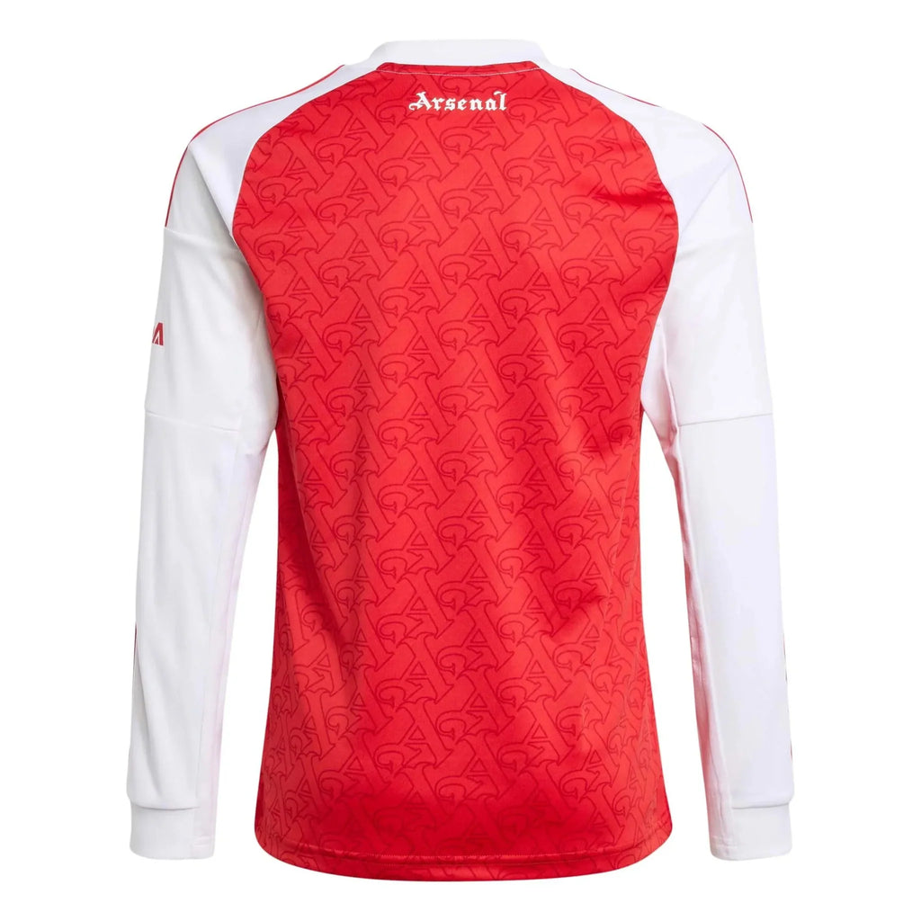 Maillot de foot domicile à manches longues Arsenal 2025-26 Youth Stadium