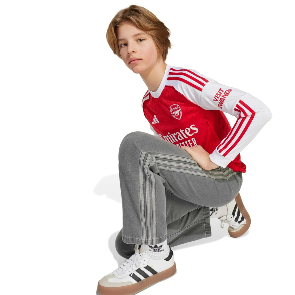 Maillot de foot domicile à manches longues Arsenal 2025-26 Youth Stadium