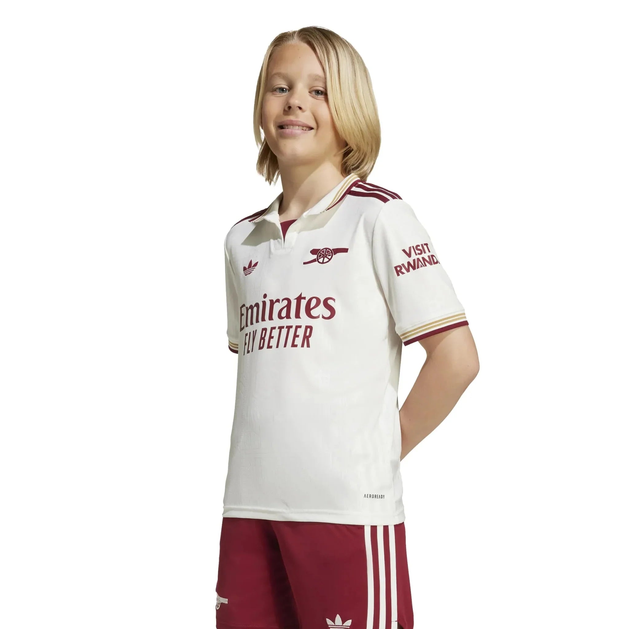 Arsenal 2025-26 Youth Stadium Third Soccer Jersey