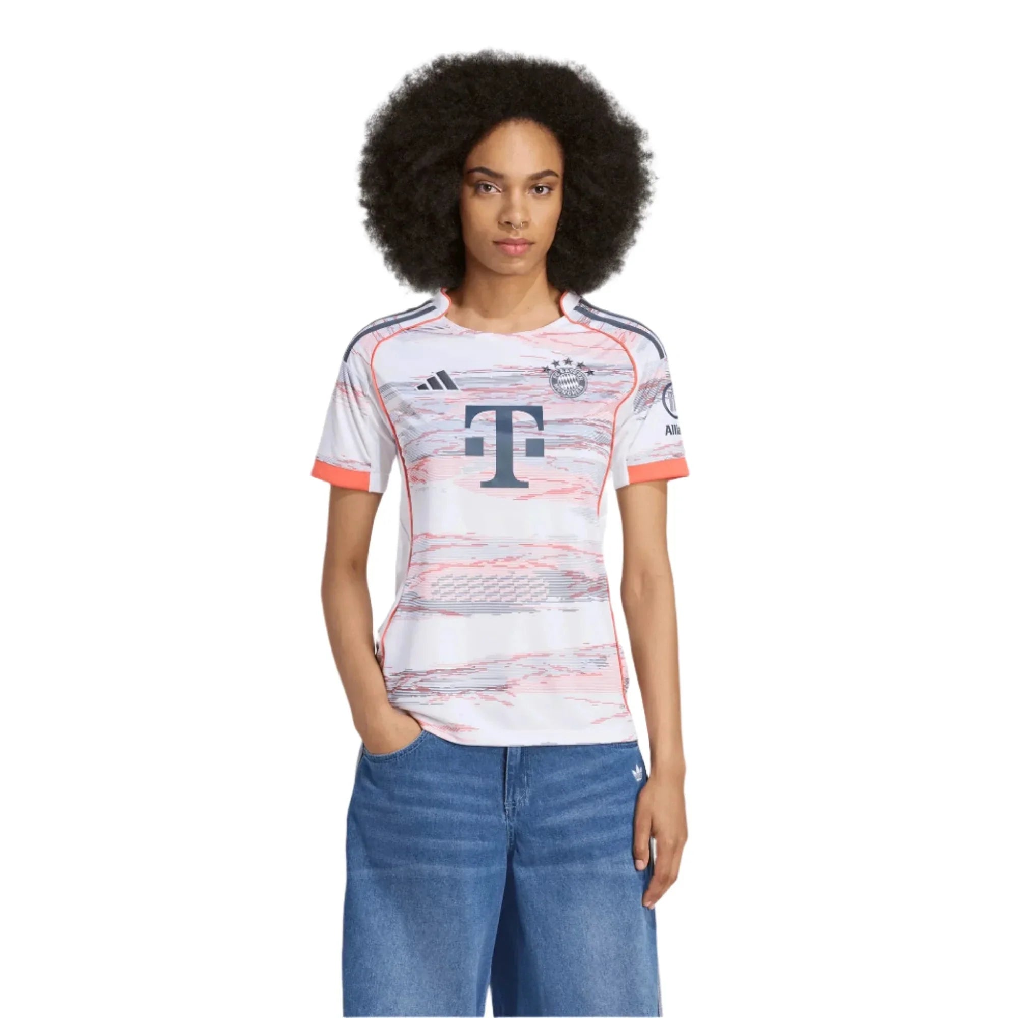 Bayern Munich 2025-26 Women's Stadium Away Soccer Jersey