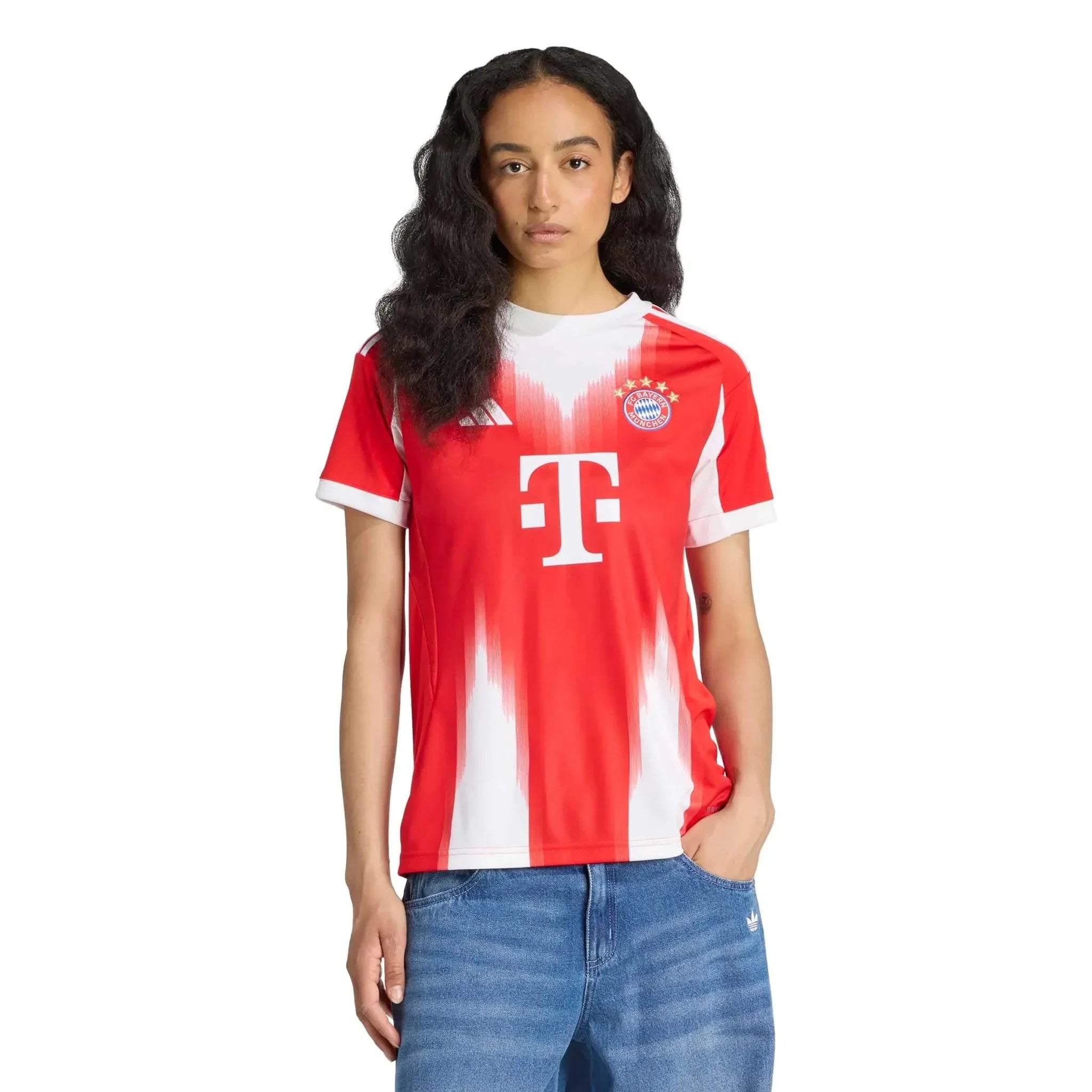 Bayern Munich 2025-26 Women's Stadium Home Soccer Jersey