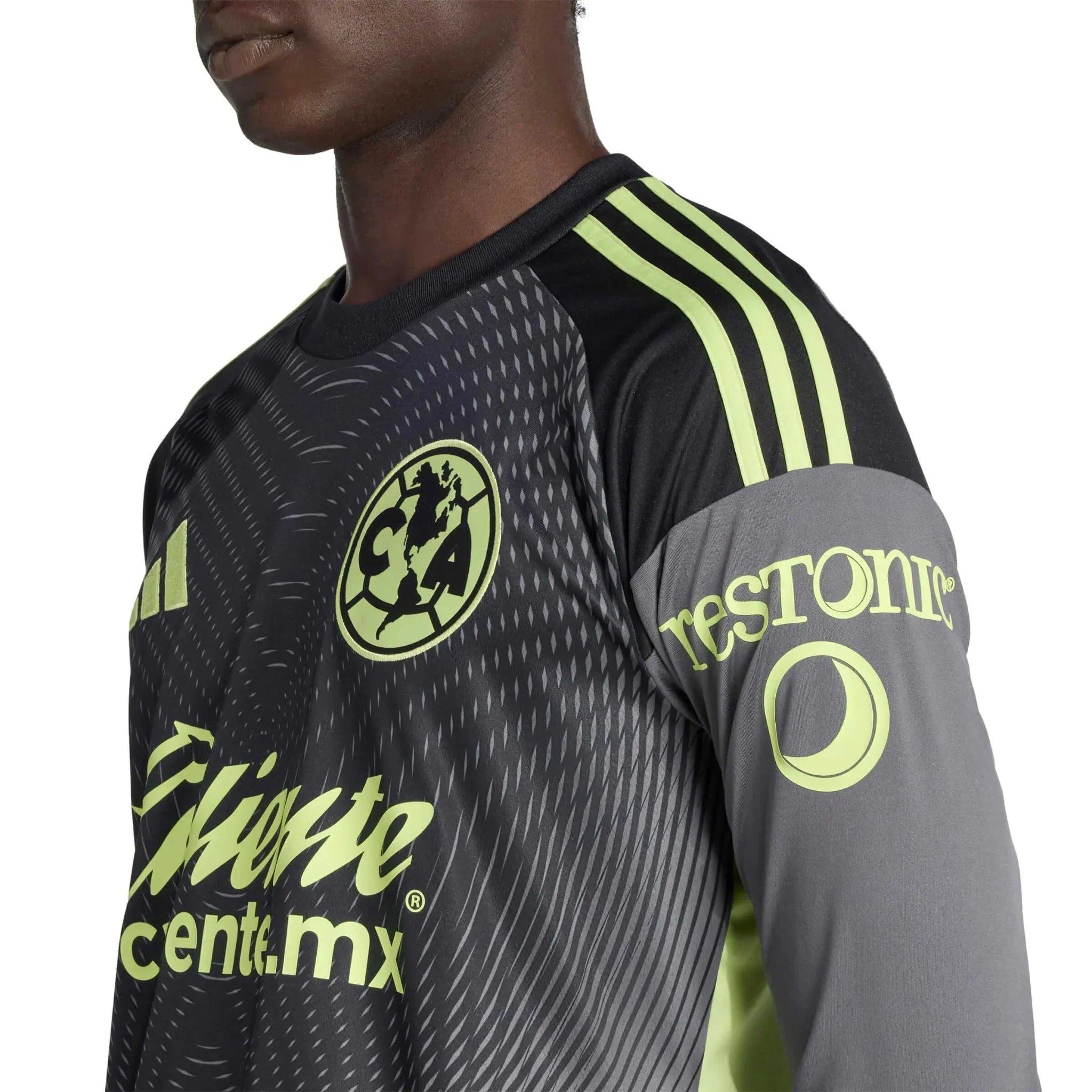 Maillot de gardien de but de football à manches longues Club America 2025-26 pour homme
