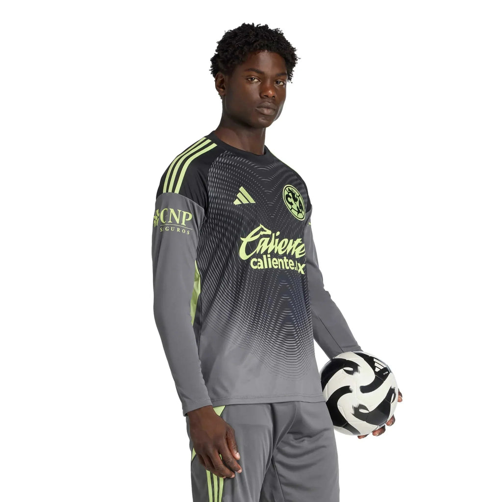 Maillot de gardien de but de football à manches longues Club America 2025-26 pour homme