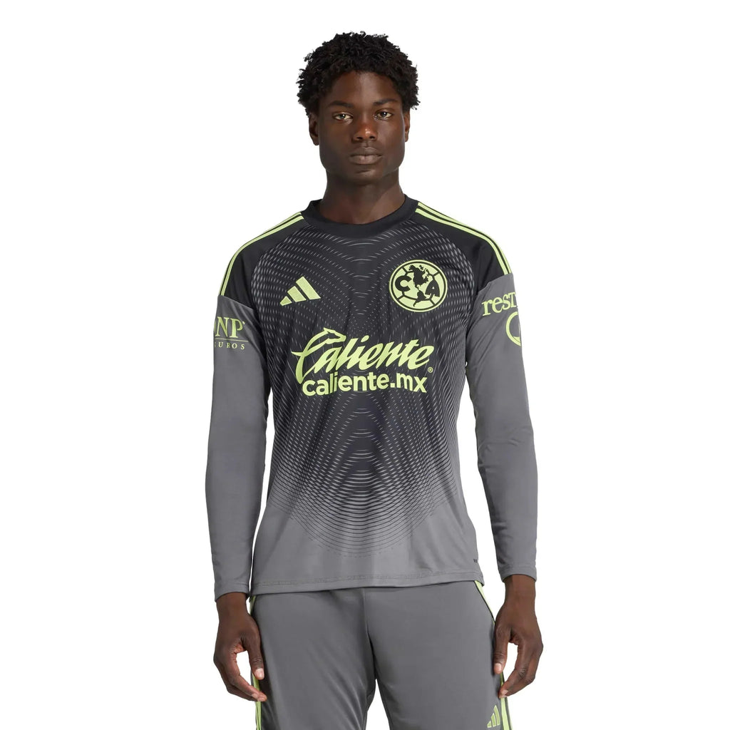 Maillot de gardien de but de football à manches longues Club America 2025-26 pour homme