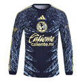 Club America 2025-26 Men's Stadium Away Long-Sleeve Soccer Jersey