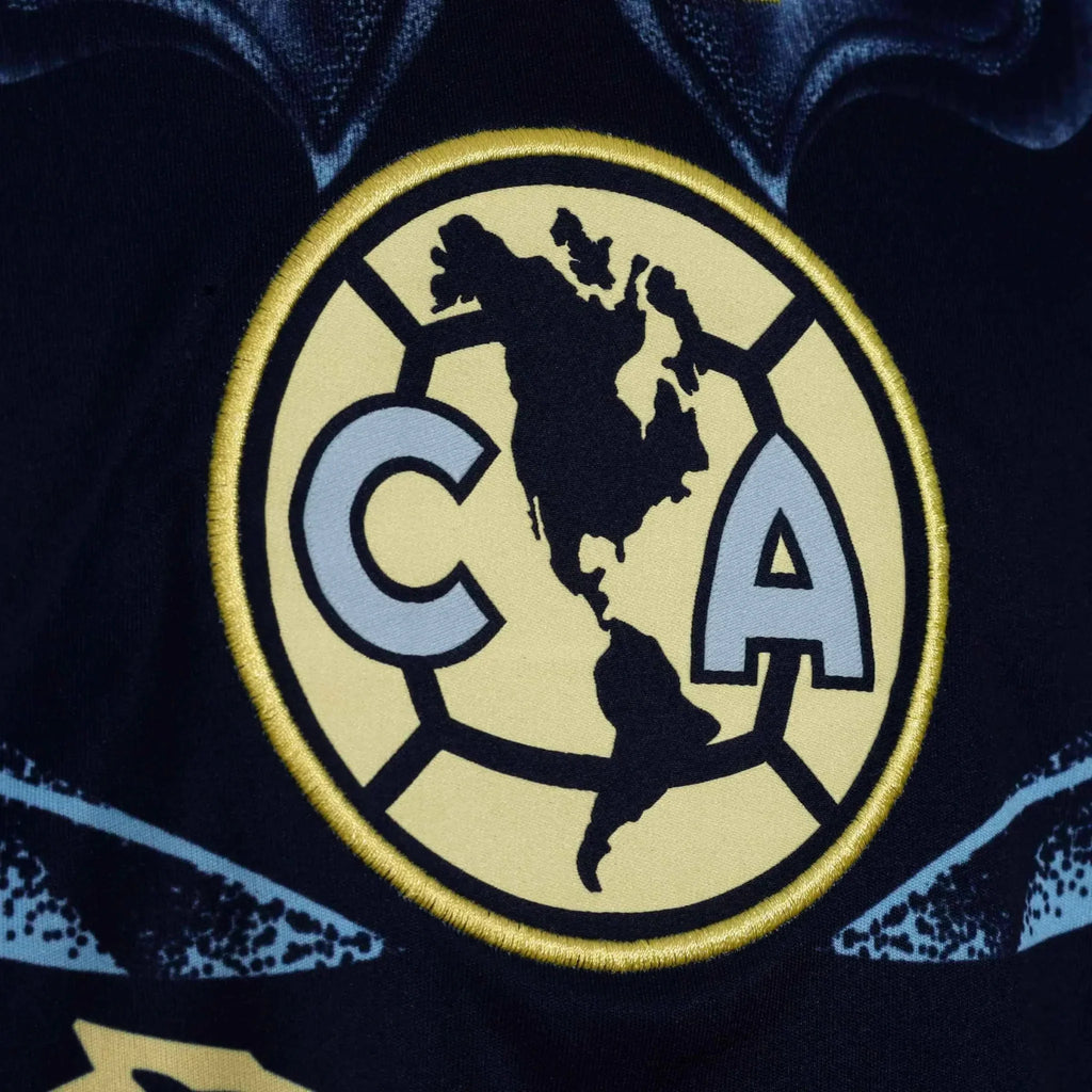 Club America 2025-26 Men's Stadium Away Long-Sleeve Soccer Jersey