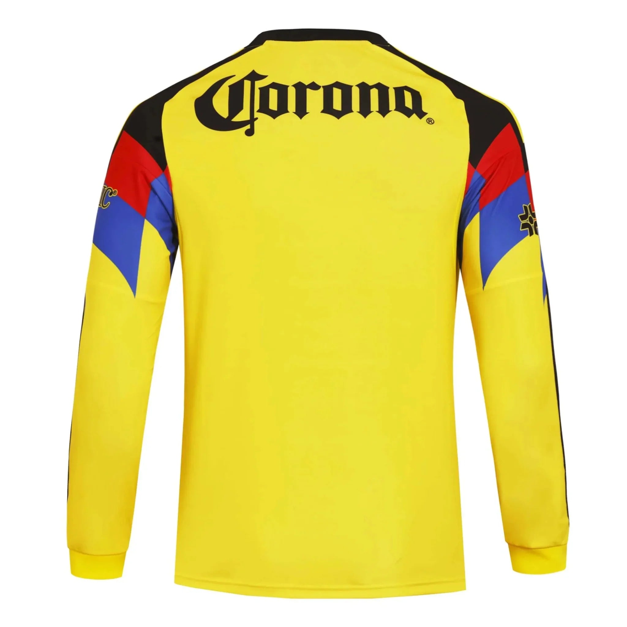 Club America 2025-26 Men's Stadium Home Long-Sleeve Soccer Jersey