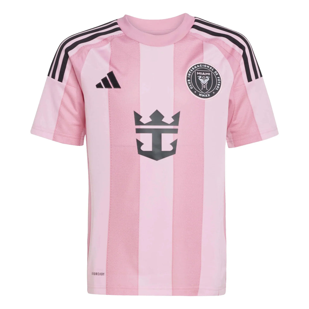 Inter Miami 2025-26 Youth Messi #10 Stadium Home Soccer Jersey