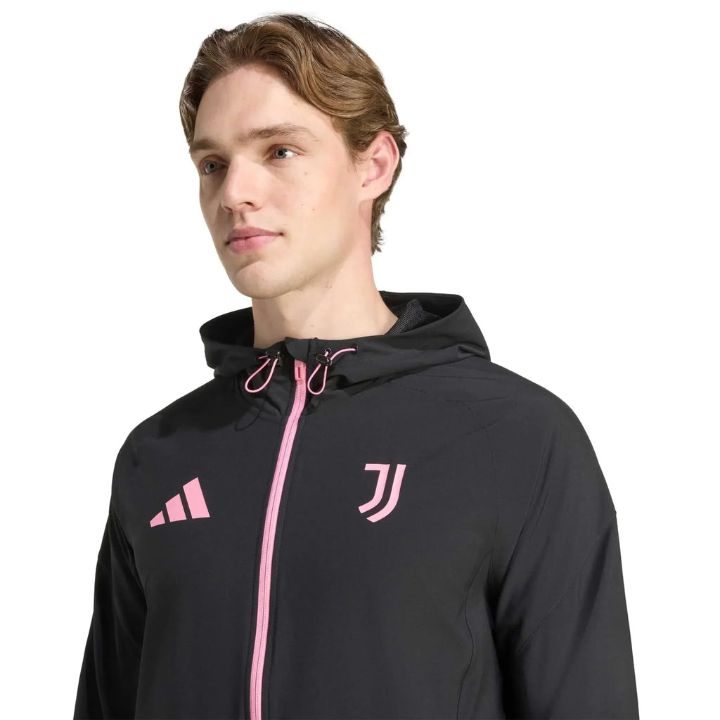 Juventus 2025-26 Men's Tiro 25 Competition Vis Tech Travel Jacket