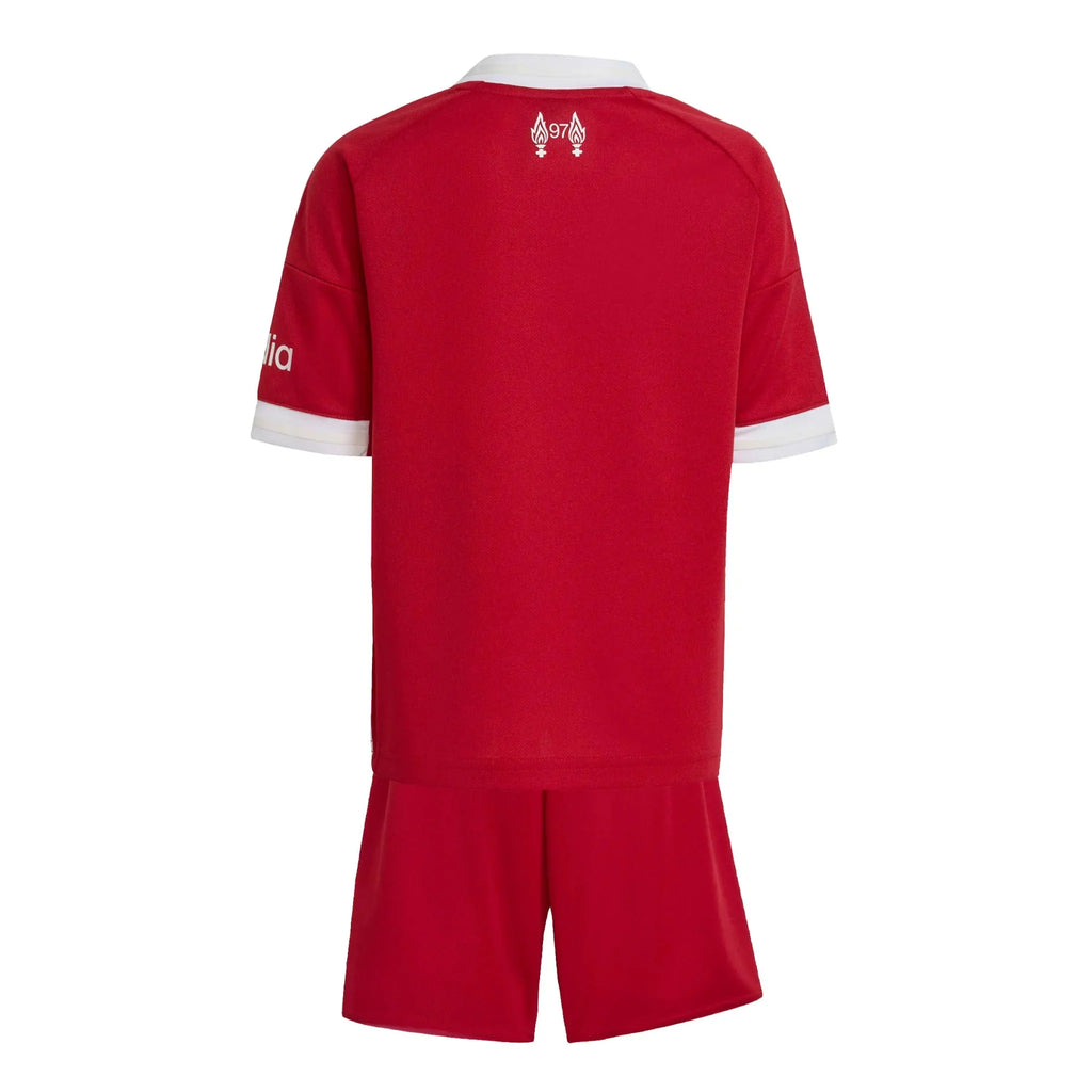 Mini-kit domicile enfant Liverpool 2025-26