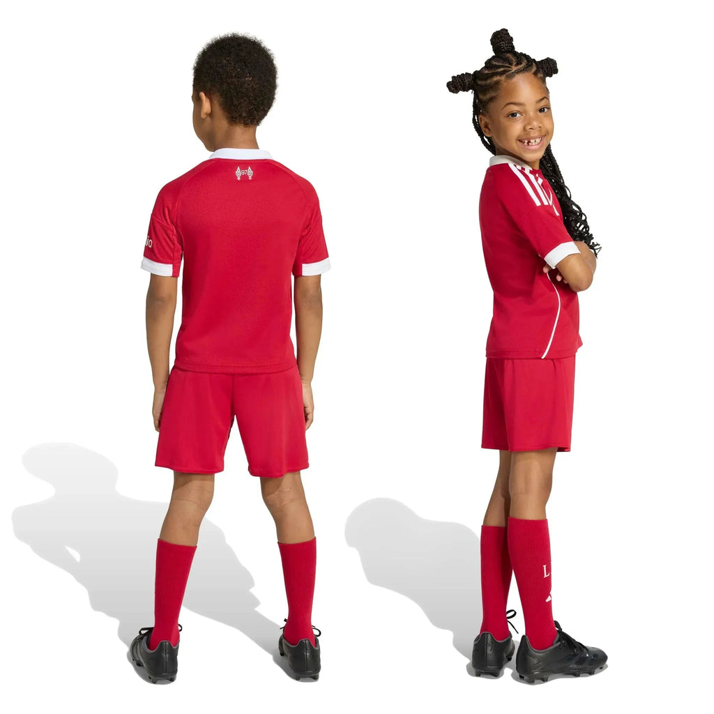 Mini-kit domicile enfant Liverpool 2025-26