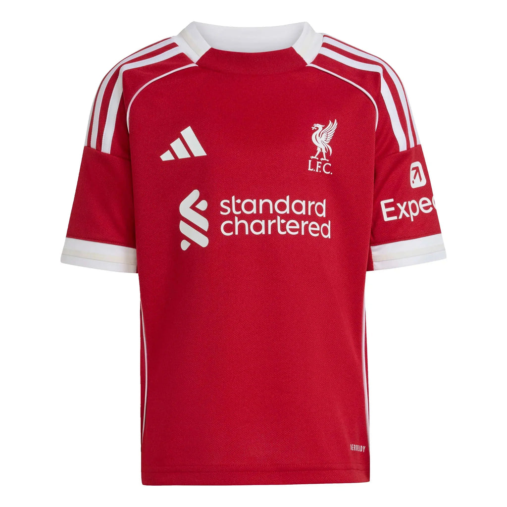 Mini-kit domicile enfant Liverpool 2025-26