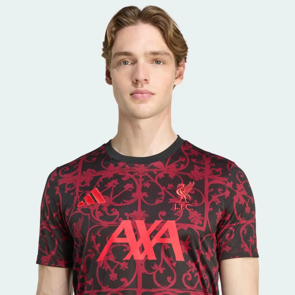 Liverpool 2025-26 Men's Pre-Match Soccer Jersey