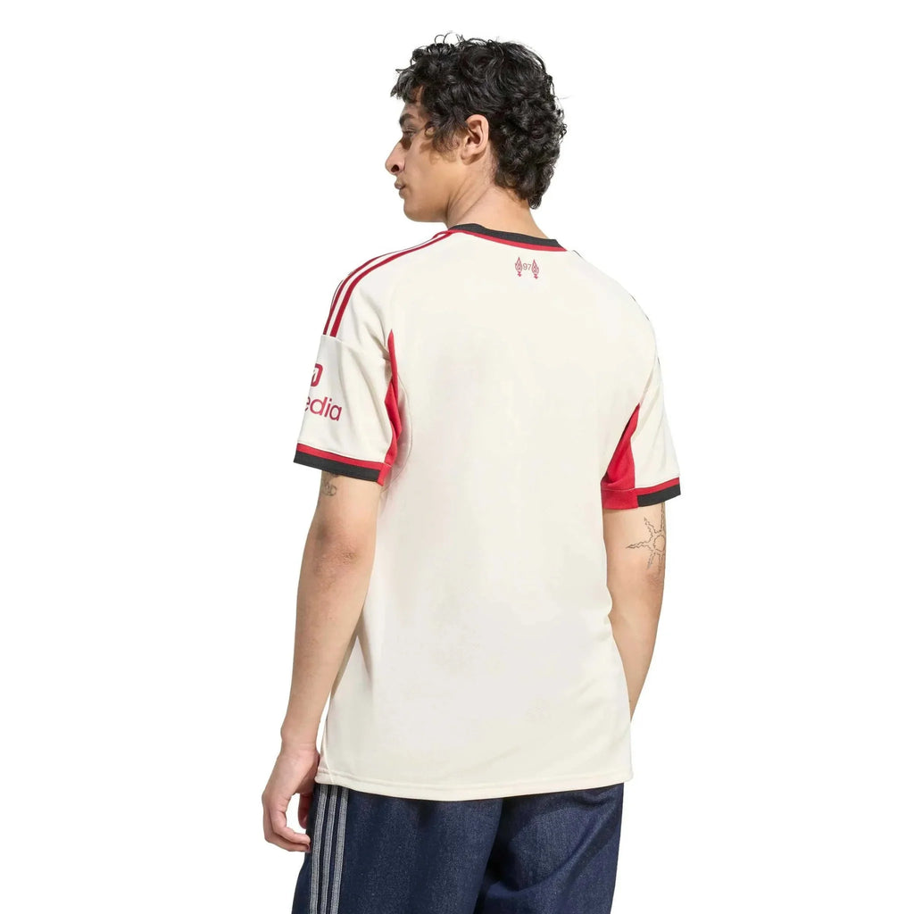 Maillot de football extérieur stade homme Liverpool 2025-26