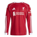 Liverpool 2025-26 Men's Stadium Home Long-Sleeve Soccer Jersey