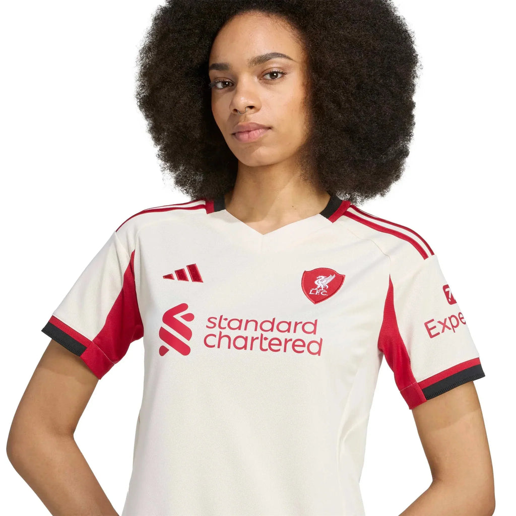 Liverpool 2025-26 Women's Stadium Away Soccer Jersey
