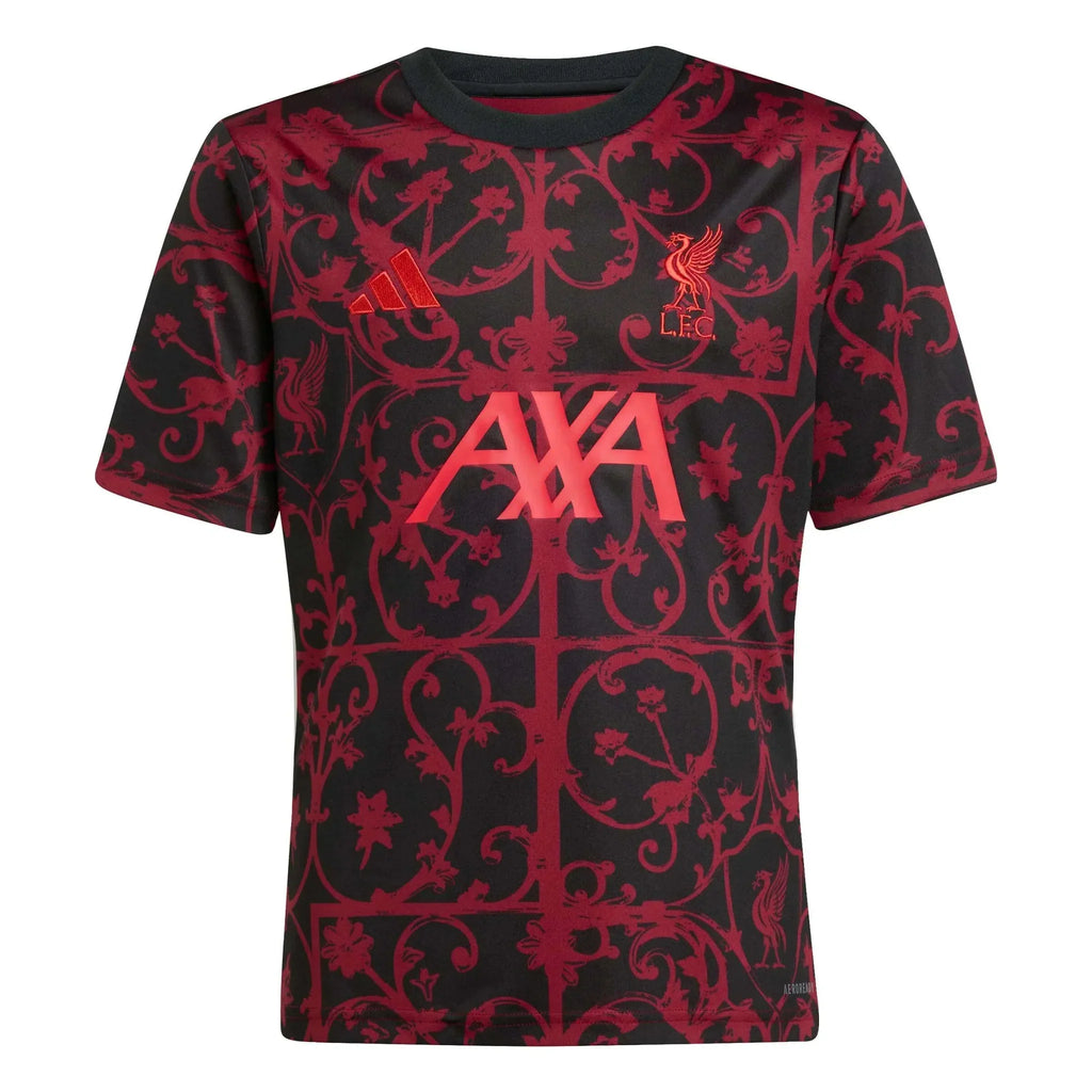 Liverpool 2025-26 Youth Pre-Match Soccer Jersey