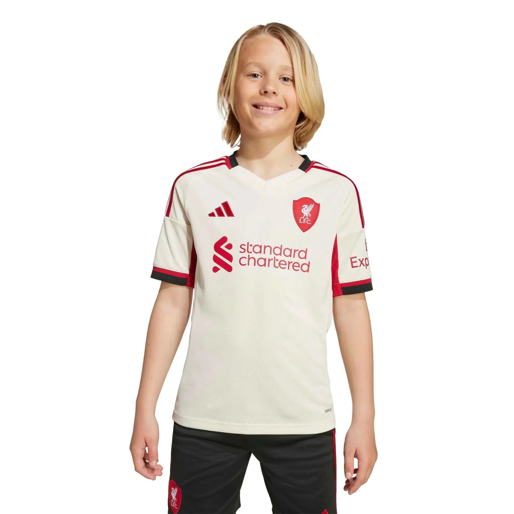 Maillot de football extérieur Liverpool 2025-26 Youth Stadium