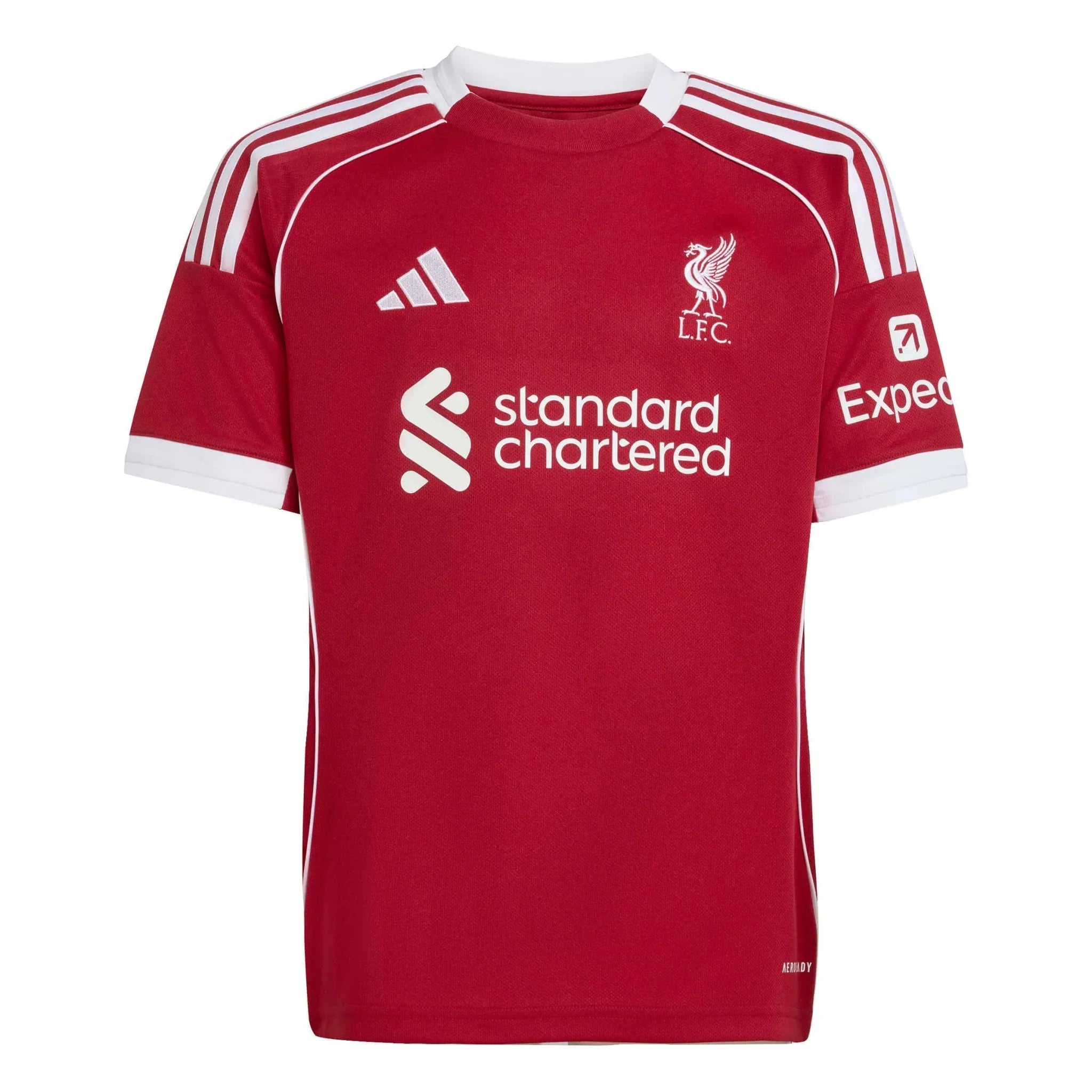 Maillot de football domicile du stade des jeunes de Liverpool 2025-2026
