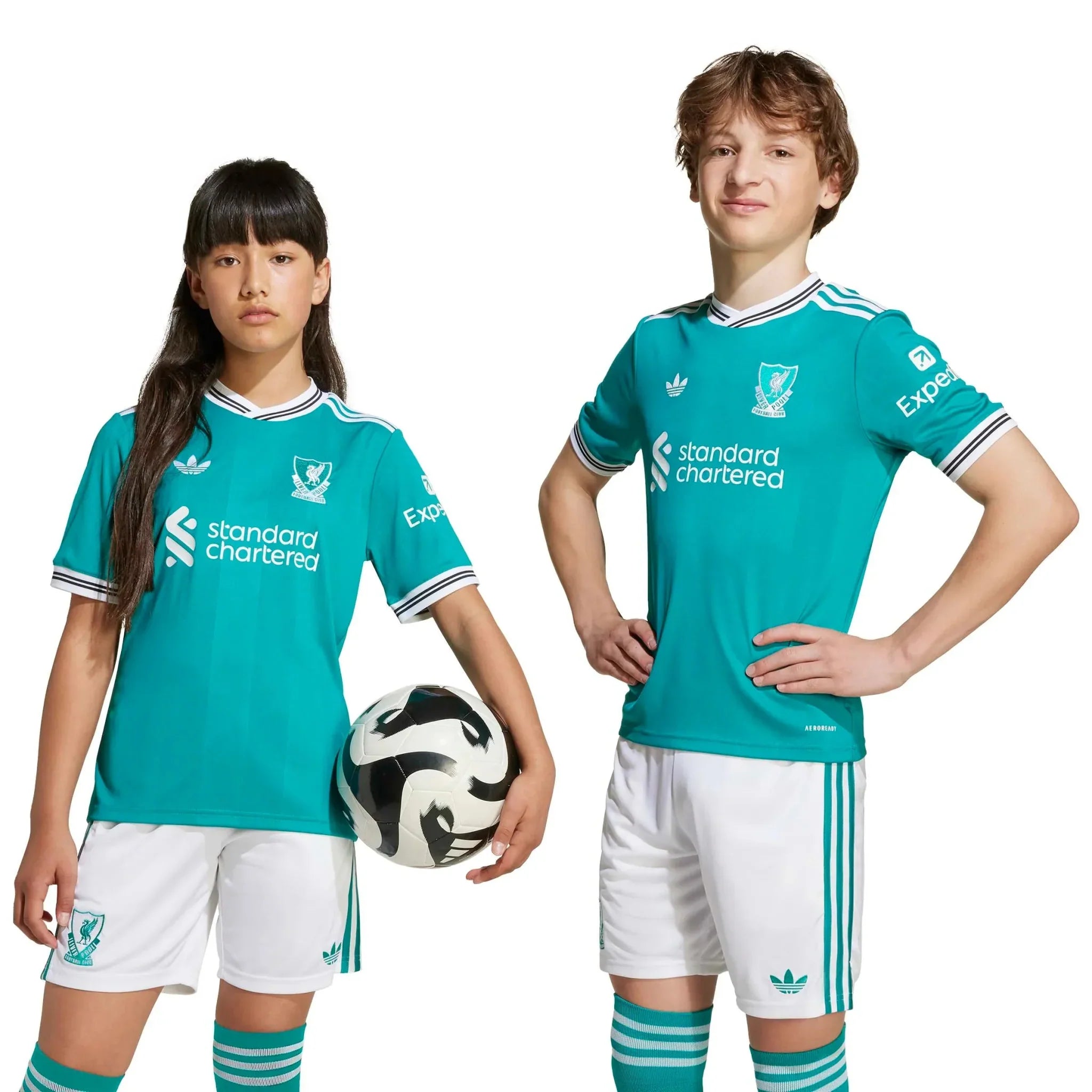 Liverpool 2025-26 Youth Stadium Third Soccer Jersey