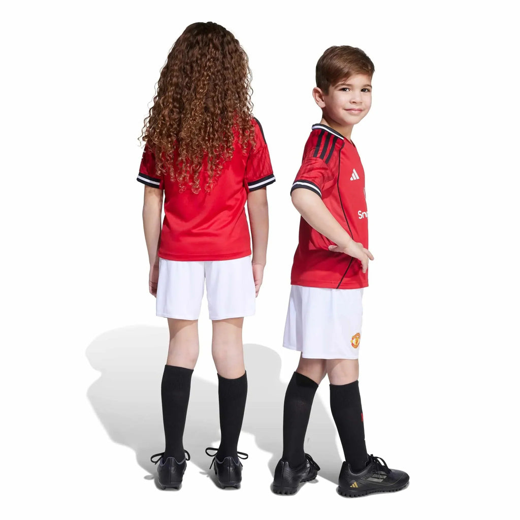 Manchester United 2025-26 Kid's Home Mini Kit