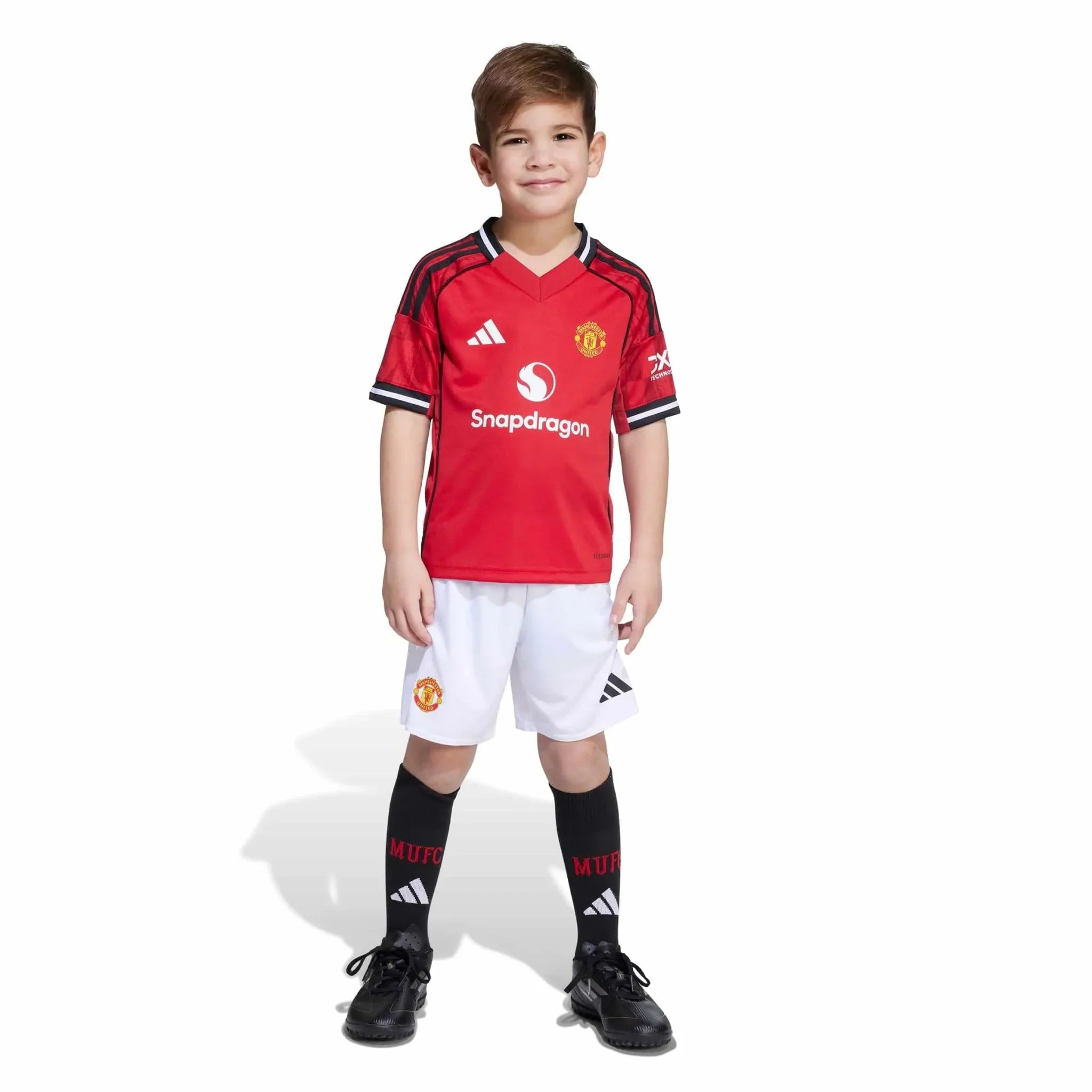 Manchester United 2025-26 Kid's Home Mini Kit