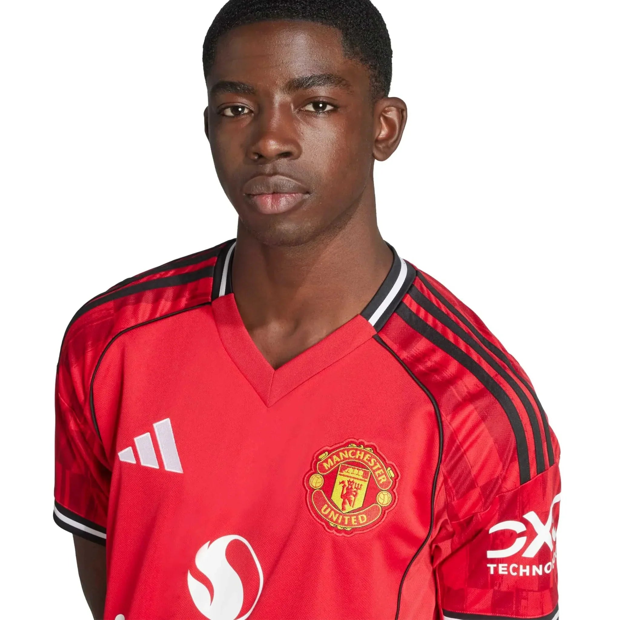 Manchester United 2025-26 Men's Stadium Home Soccer Jersey