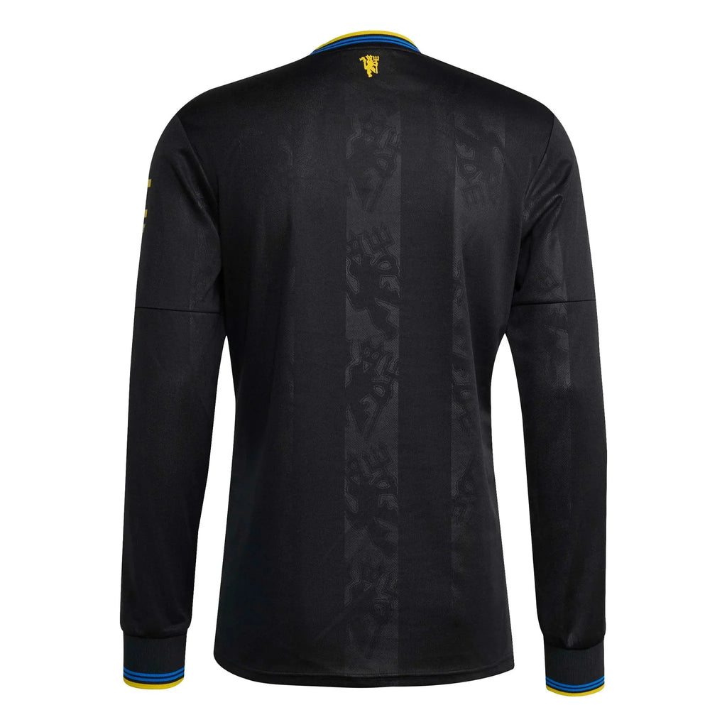 Manchester United 2025-26 Men's Stadium Third Long-Sleeve Soccer Jersey