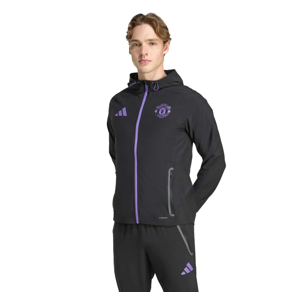 Veste de voyage technique de compétition Manchester United Tiro 25 pour homme 2025-2026