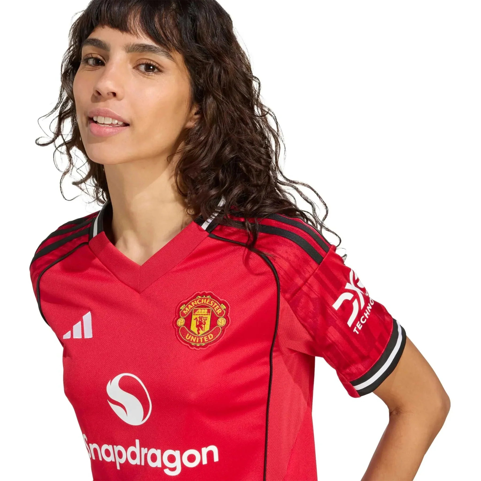 Manchester United 2025-26 Women's Stadium Home Soccer Jersey