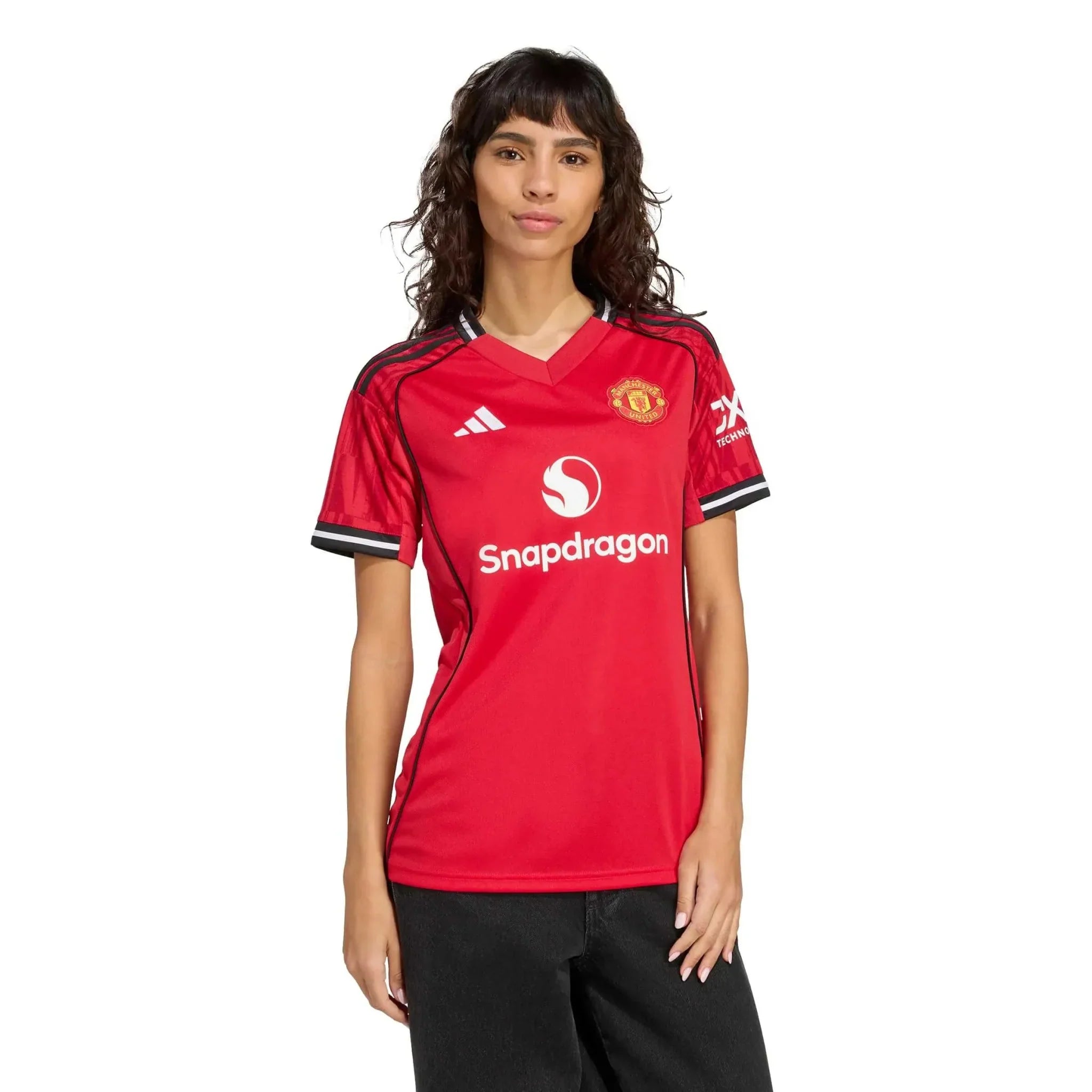 Manchester United 2025-26 Women's Stadium Home Soccer Jersey